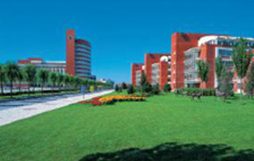 東北石油大學(xué)圖書(shū)館、宿舍樓